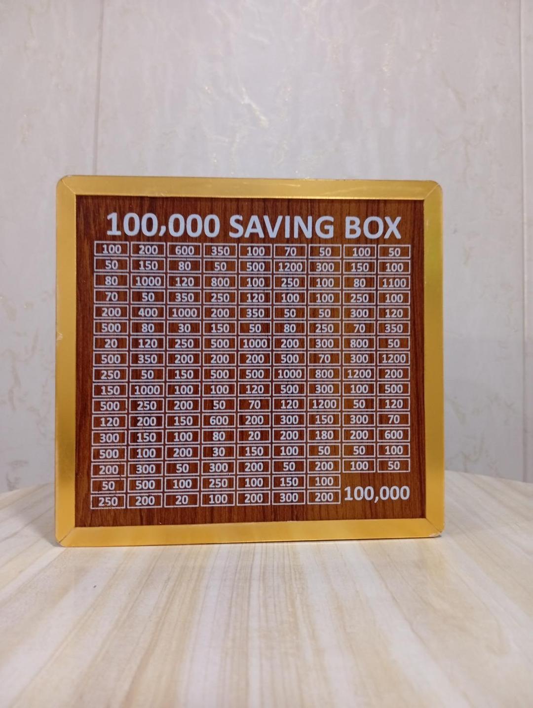 Wooden Money Saving Box