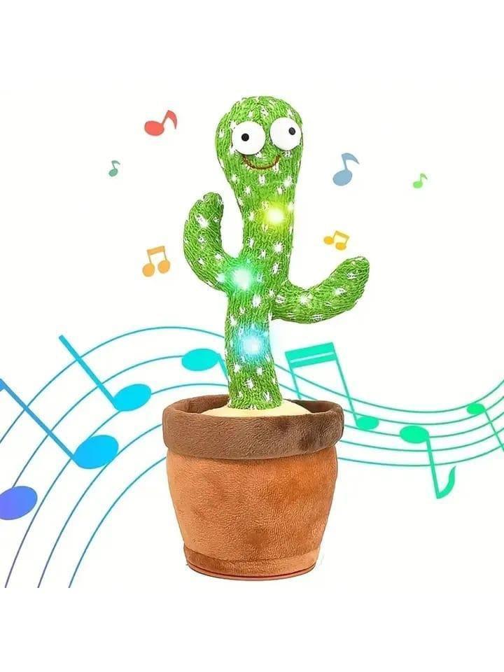 Dancing Cactus Plush Toy for Kids
