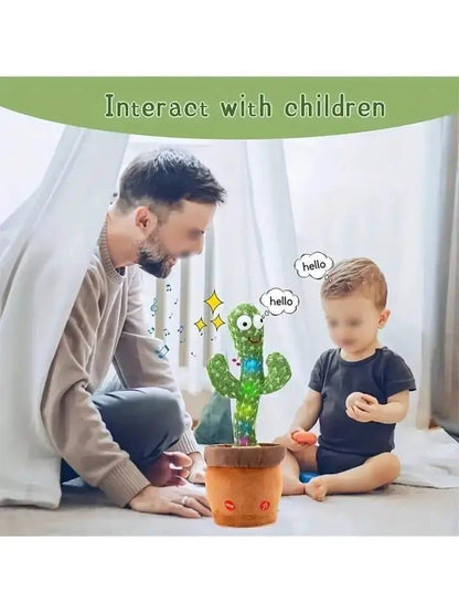 Dancing Cactus Plush Toy for Kids